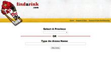 Tablet Screenshot of findarink.com